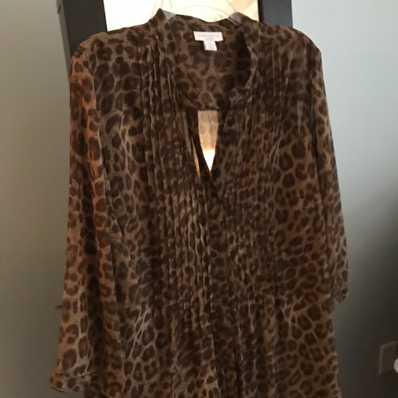 leopard print blouse macy's